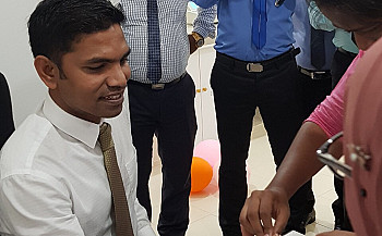 Thakandhoo Health Center starts laboratory service