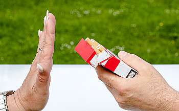 Why is it difficult to stay away from cigarettes?