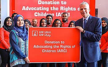 BML donates MVR 60,000 to ARC