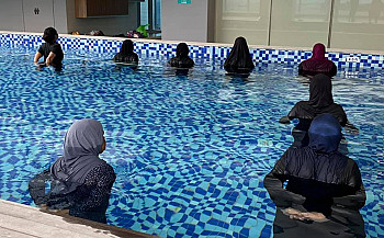 IGMH begins Aquatic Physiotherapy for the first time in Maldives