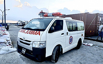 Lh. Atoll Hospital prepares for paramedic ambulance service