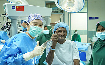 Chinese doctors change Hussein’s world with a 10-minute surgery